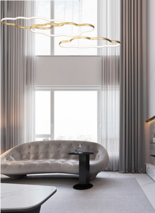 Светильник DZN-13320 ЗОЛОТО ` D1200/H1500/3/LED/4000K 24-09