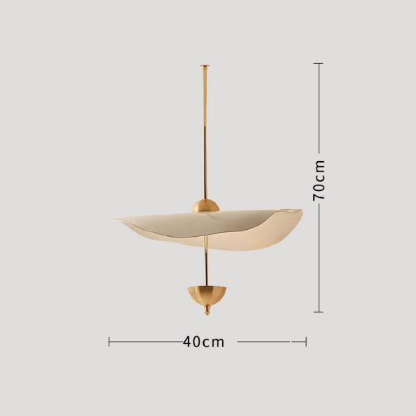 Светильник DZN-65036 ЗОЛОТО ` D400/H700/1/LED/6W/4500K ENVOLEE