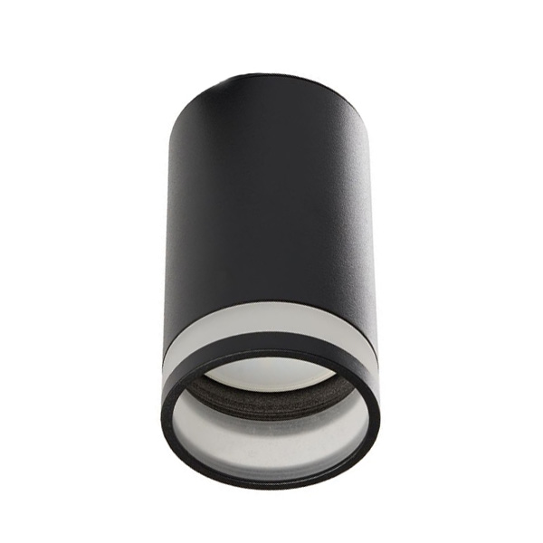 Cветильник накладной SPF-37987 BLACK/ЧЕРНЫЙ ` D55/H100/1/GU10/50W ART GLASS SPF22-02 (1/50) OTB