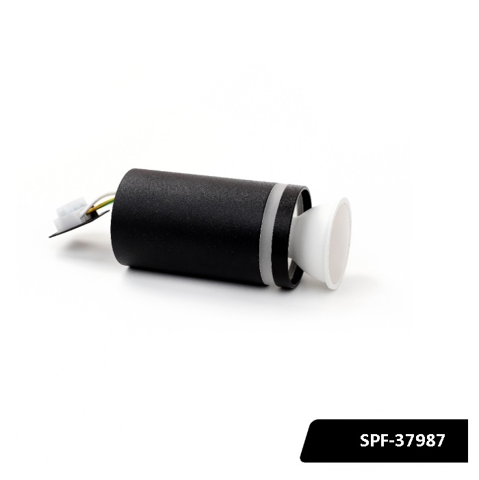 Cветильник накладной SPF-37987 BLACK/ЧЕРНЫЙ ` D55/H100/1/GU10/50W ART GLASS SPF22-02 (1/50) OTB