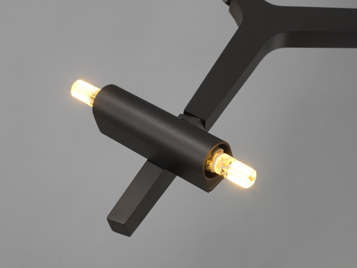 Светильник GL.31450 BLACK/ЧЕРНЫЙ ` D1600/H900/16/G9/48W 4000К Agnes New SPF08 (1)