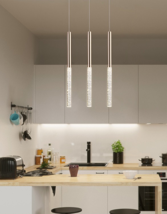 Светильник GL.31463 GOLD/ЗОЛОТО ` D30/H500/1/LED/3W 4000K Cometa SPF08/SPF14 (1)