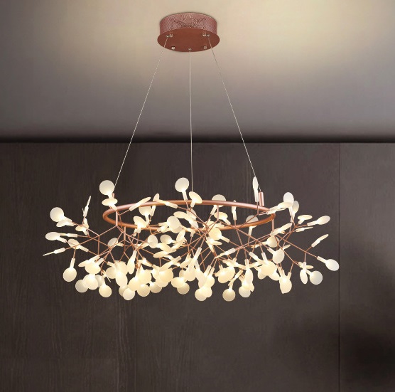 Светильник 1248/135 LED (0.3W*135pcs) D105*H30 cm Сhampagne Gold SPF COIN