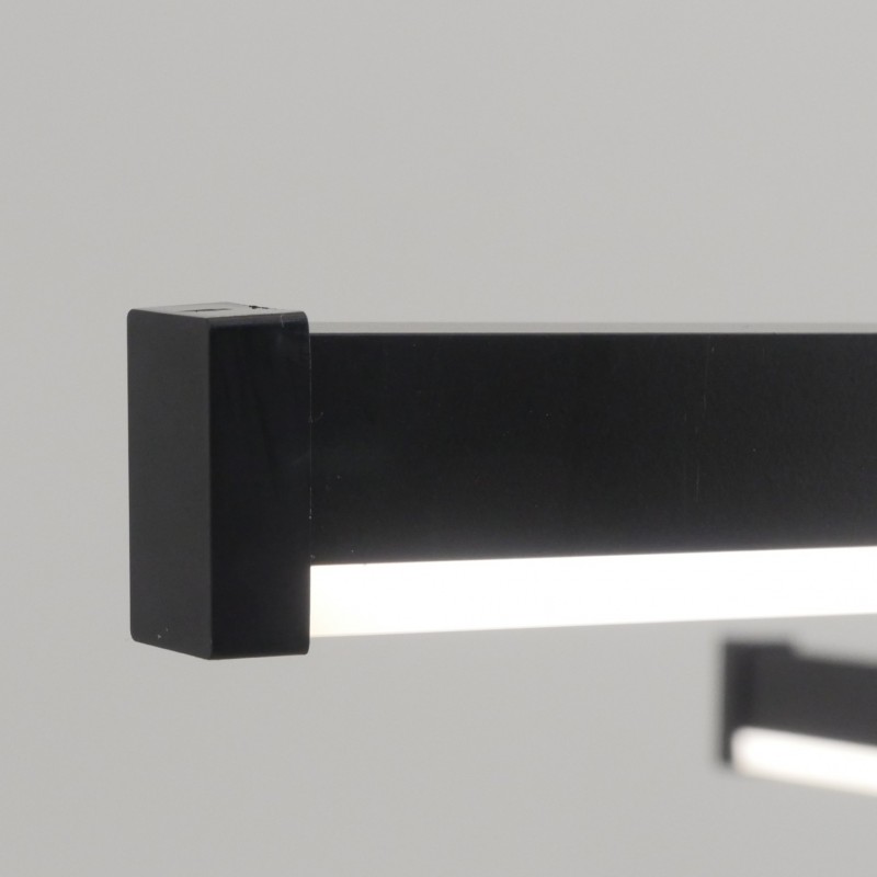 Светильник подвесной SPF-8639 BLACK/ЧЕРНЫЙ ` D1000/H4000/12/LED/160W 2.4G PICK 24-12 (1шт из 2шт в к