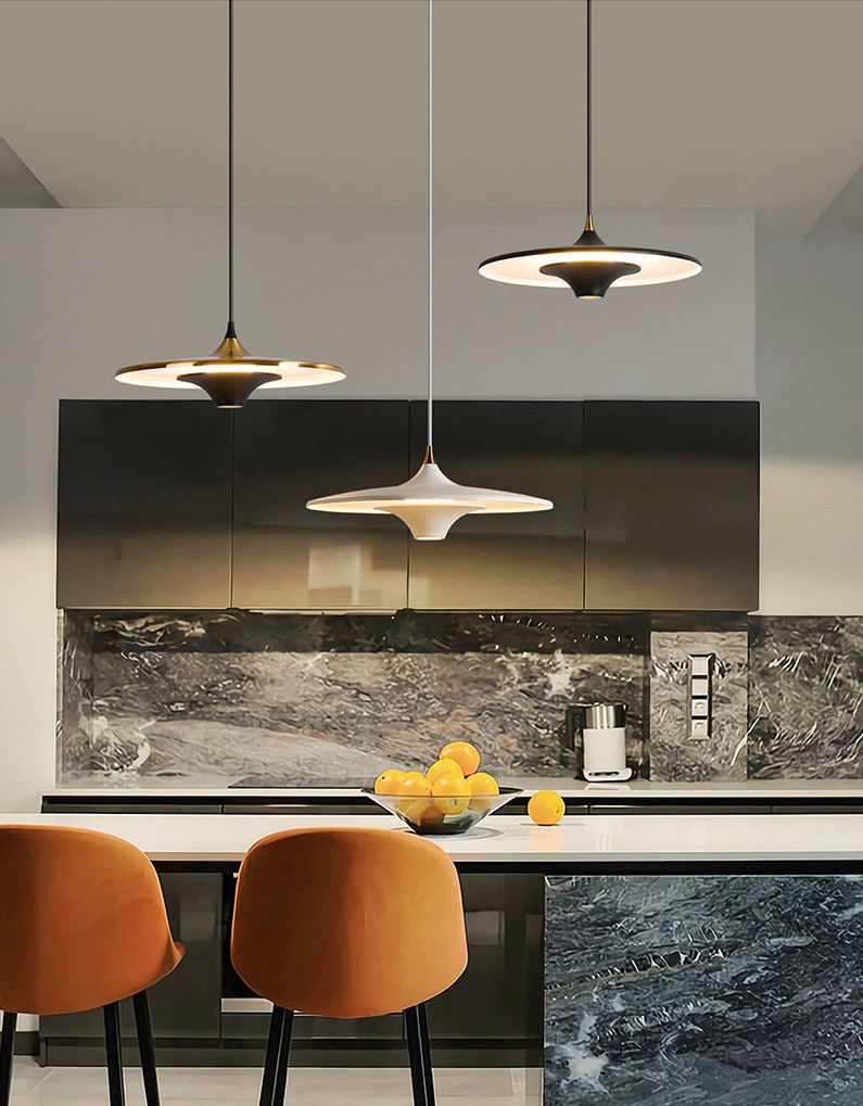 Светильник подвесной DZN-11601 БЕЛЫЙ ` D350/H1500/1/LED/12W/4500K SOMBRERO