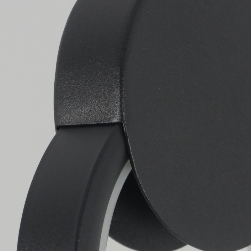 Светильник подвесной SAPFIR SPF-8792 ЧЕРНЫЙ ` D380*100/H1200/1/LED/10W/4500Kпрозрач провод SYLE 24-0