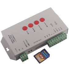Контроллер для пикселей PIEL LED T-1000S DM512 5V (SD карта в комплекте)