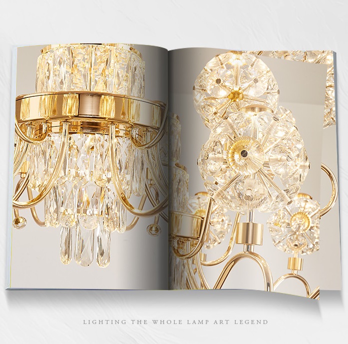 Светильник DZN-5711 ЗОЛОТО ` D950*500/H1000/15/G9/240W/4200K LAVISH