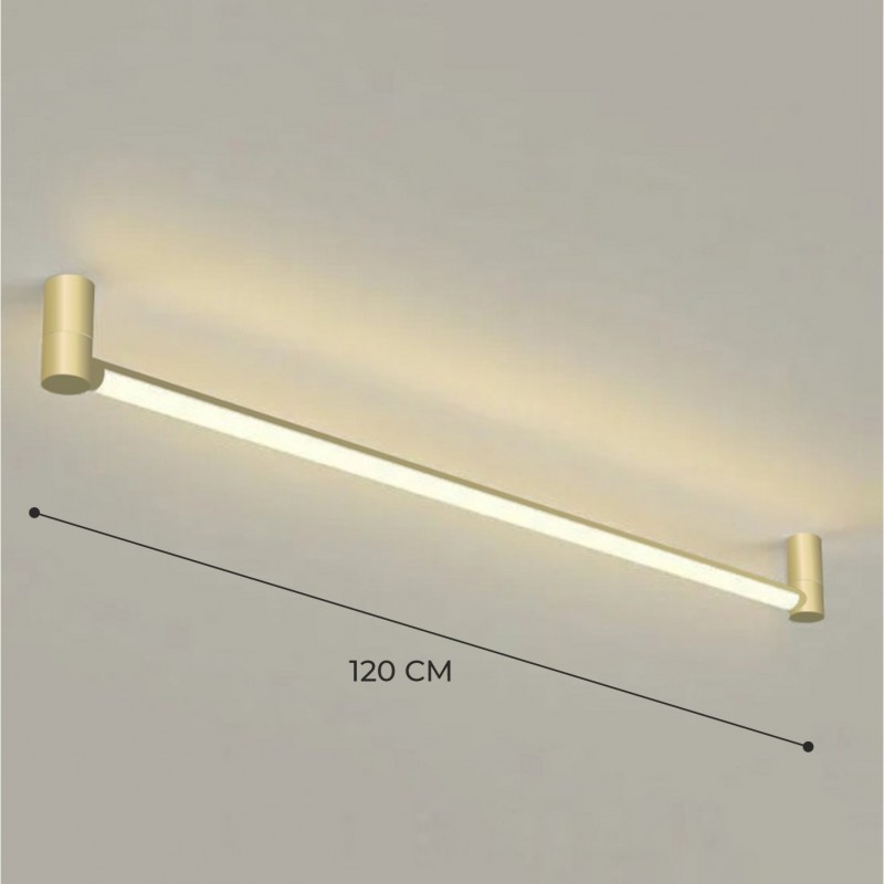 Светильник DZN-20123 ЗОЛОТО ` D1200/H140/1/LED/24W/4000K PARALLEL2 23-12