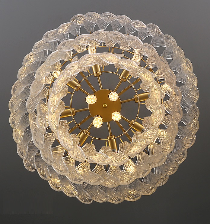 Светильник DZN-39281 БРОНЗА ` D650*530/H1000/12/E14/40W