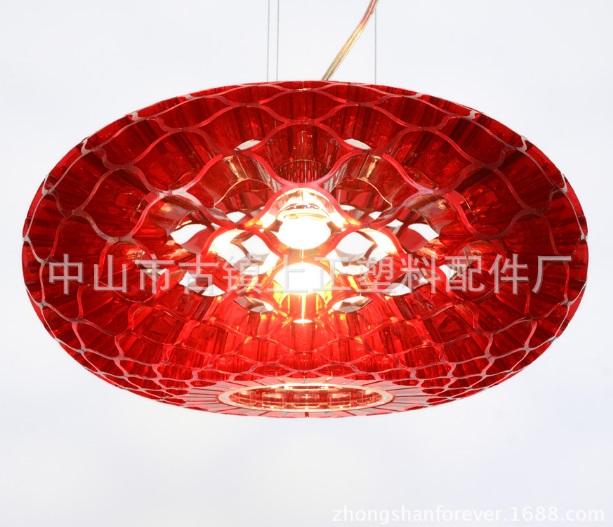 УТИЛИЗАЦИЯ Плафон М10 КРАСНЫЙ D360/H180 SPFR7935