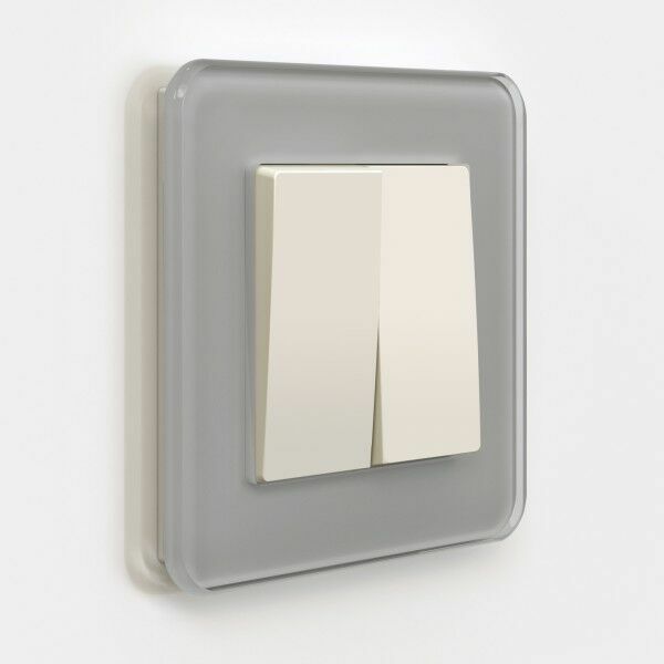 WERKEL W1120062 Выключатель двухклавишный (айвори матовый)