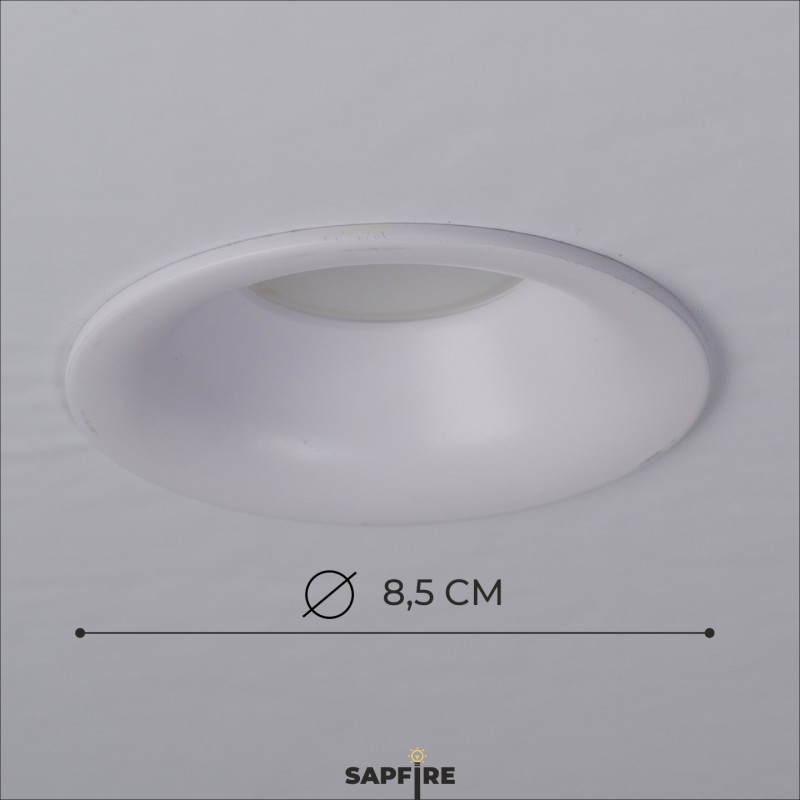 Светильник IL.30200 WHITE/БЕЛЫЙ ` D85/H30/1/MR16/GU5.3/50W без лампы TYPHOON SPF24-12 (1/100)