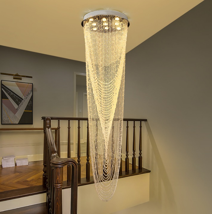 Светильник DZN-46815 БЕЛЫЙ ` D600/H2300/9/LED/45W/4000K PINEAPPLE