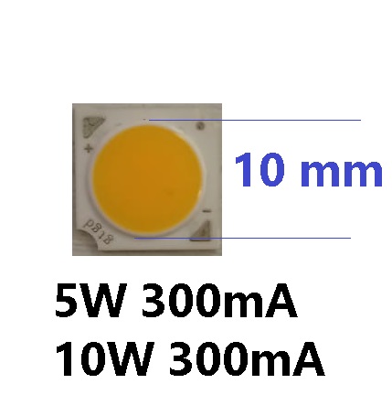Светодиод 5W 3000-3200K 300mA SPFR