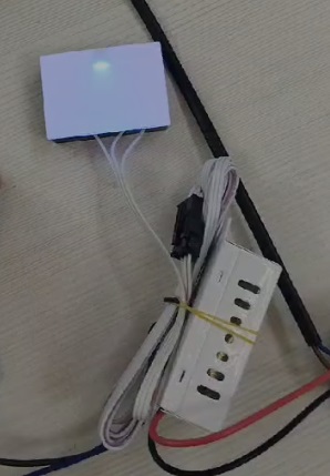 Контроллер с сенсорным датчиком SPF-9123 200W 230V высота блока 20мм для зеркал 25-10