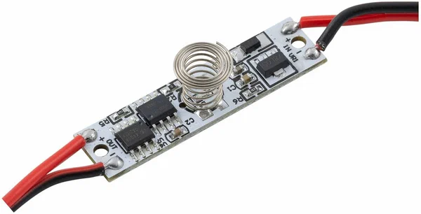 04-42 Сенсорный выключатель в алюминиевый профиль высотой 6мм, монохром., 12/24В, 36/72Вт, IP20