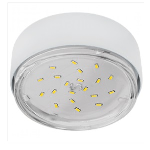 Ecola G53 FT8073 светильник накладной белый 25x82