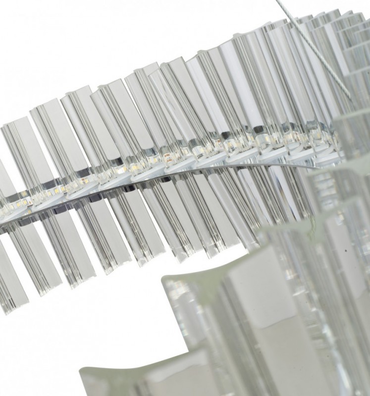 Светильник MD.6016 СHROME/РОМ ` D600/H1200/1/LED/60W/4500K ASK DZN22-05