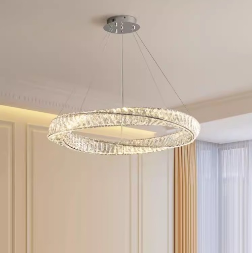 Светильник подвесной светодиодный ElegantLight DZN-8190 РОМ ` D800/H1200/1/LED/45W/4000K DOMO 24-07