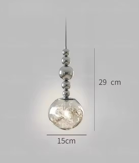 Светильник DZN-65306 РОМ ` D150/Н290+1800/1/E27/40W