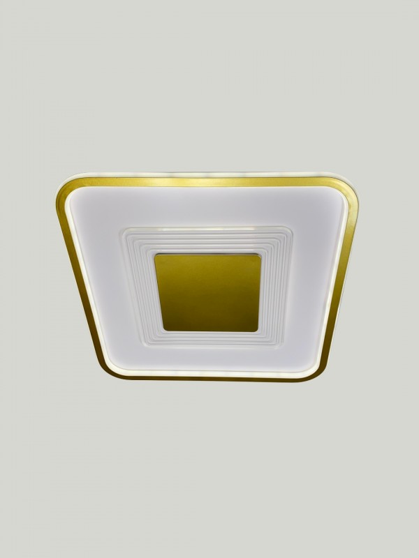 Светильник потолочный SPF-9362 Золото ` D500/H80/1/LED/96W 2.4G QUADRO 22-08 (1)