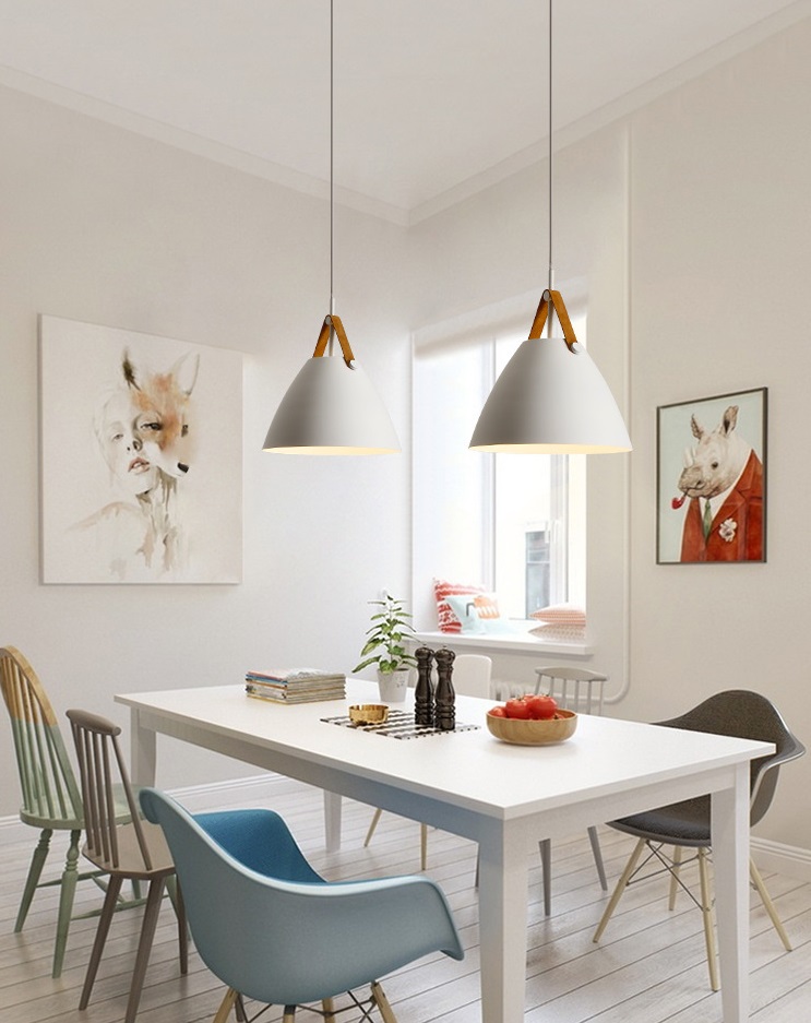 Светильник DZN-10875 БЕЛЫЙ ` D270/H320/1/E27/40W ROOF