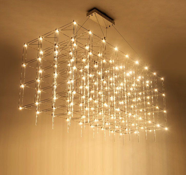 Светильник DZN-68781 МАТ.РОМ ` 1200*600*600/H600+6000/1/LED/.W/4000K трос 4м SELENA 25-04 VST