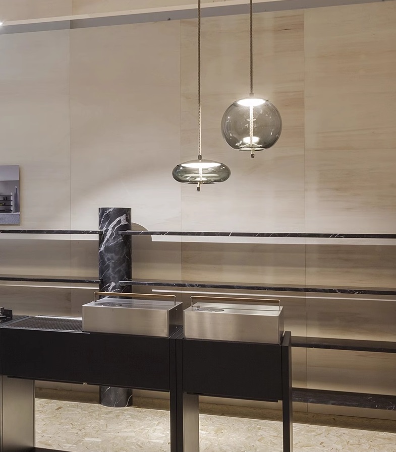 Светильник DZN-44731 ЧЕРНЫЙ ` D300*145/H1200/1/LED/7W/3000K BROKIS KNOT by Chiaramonte Marin