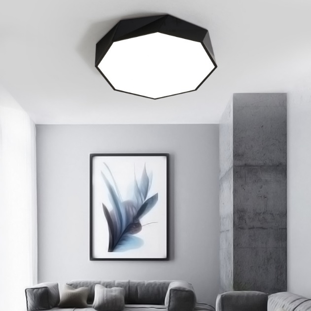 Светильник потолочный SAPFIR SPF-9437 ЧЕРНЫЙ ` D420/H50/1/LED/40W 2.4G COSMOPOLITAN SPFD