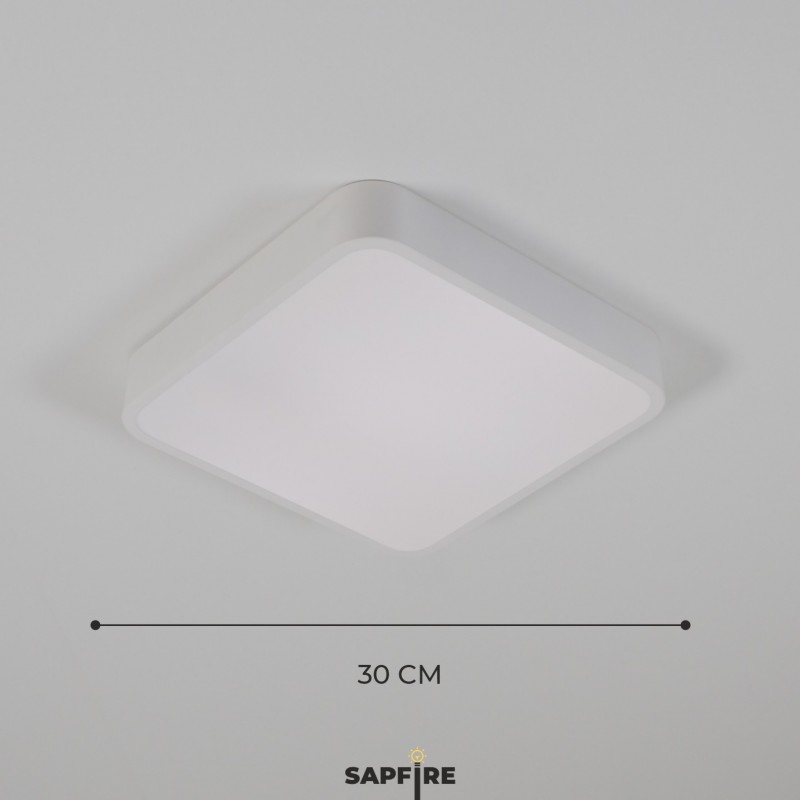 Светильник потолочный SAPFIR SPF-9440 БЕЛЫЙ ` D300/H50/1/LED/40W 2.4G COSMOPOLITAN SPFD