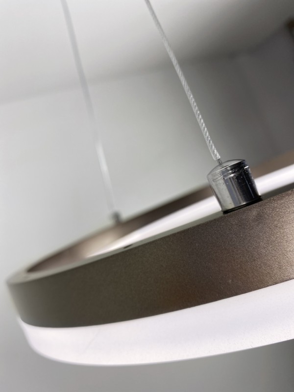 Светильник SPFD-3354 BRAUN / КОРИЧНЕВЫЙ ПЛАСТИК ` D400/H1200/1/LED/6W SPFD21-10