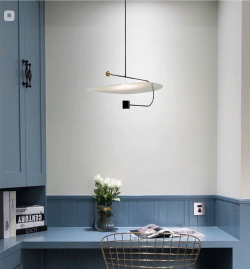 Светильник DZN1-4-63 ЧЕРНЫЙ ` D600/H380/1/LED/7W/4500K