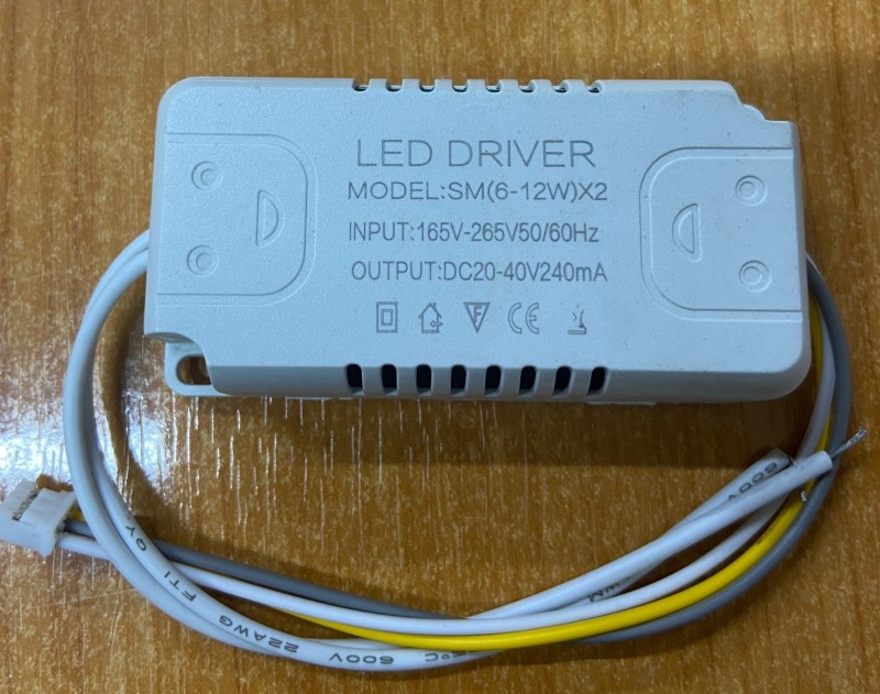 Трансформатор LED DRIVER (6-12W)2 240mA SPFR43434