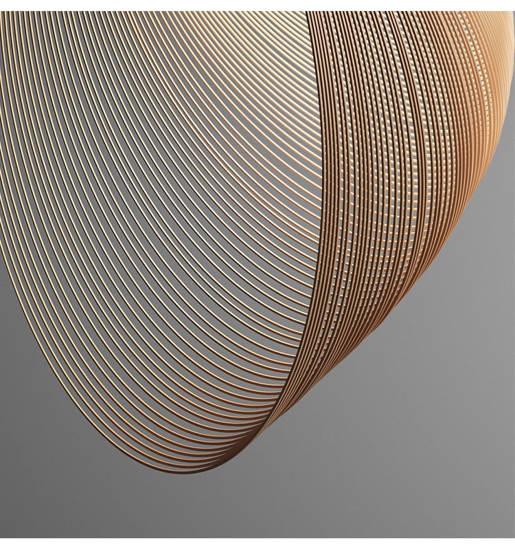 Светильник DZN-6357 КОРИЧНЕВЫЙ ` D600/H600/1/LED/16W/4500K FOSSIL цвет древесины 25-03 ZSUZSANNA VST