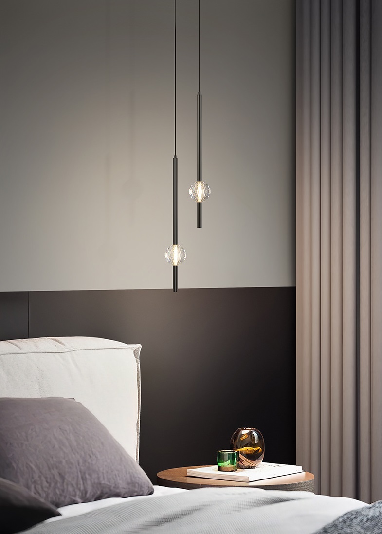 Светильник DZN-11099 ЧЕРНЫЙ ` D150*550/H1500/2/LED/10W/4000K