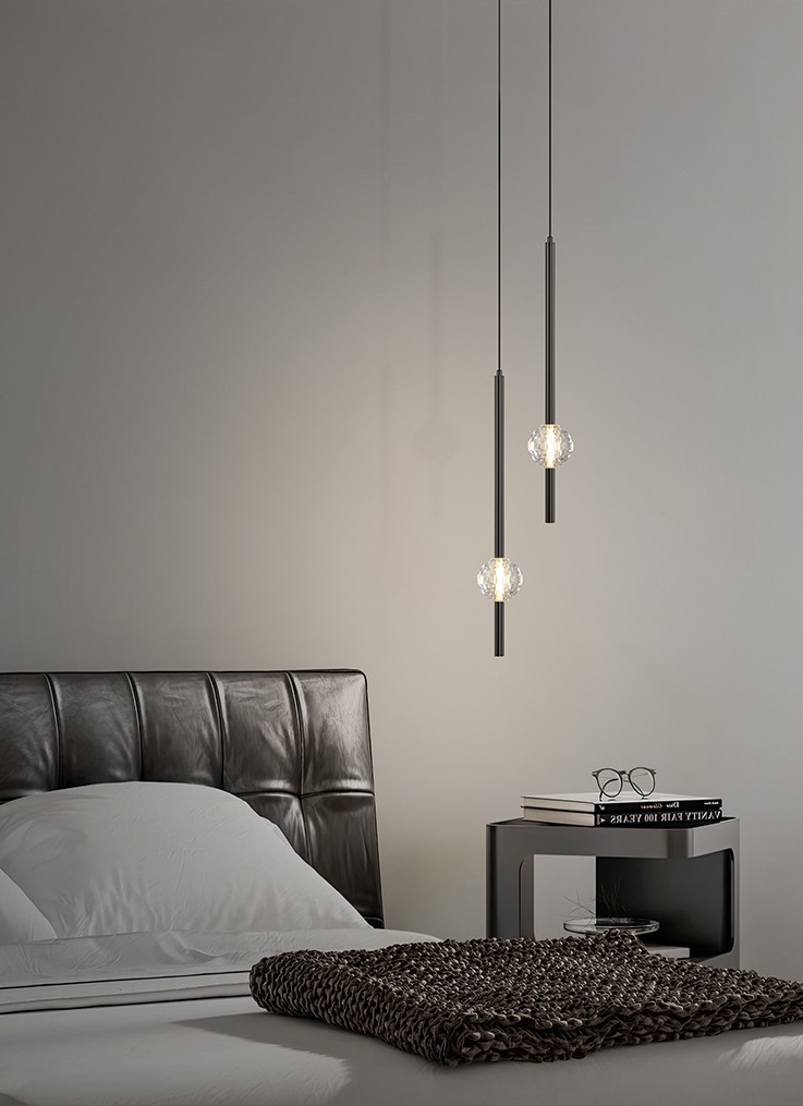 Светильник DZN-11099 ЧЕРНЫЙ ` D150*550/H1500/2/LED/10W/4000K