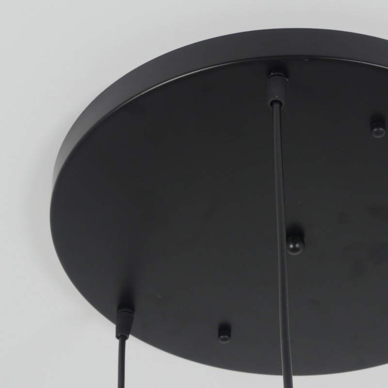 Cветильник подвесной SPFD-11129 ЧЕРНЫЙ ` D350/H1000/3/GU10/50W SIRIUS