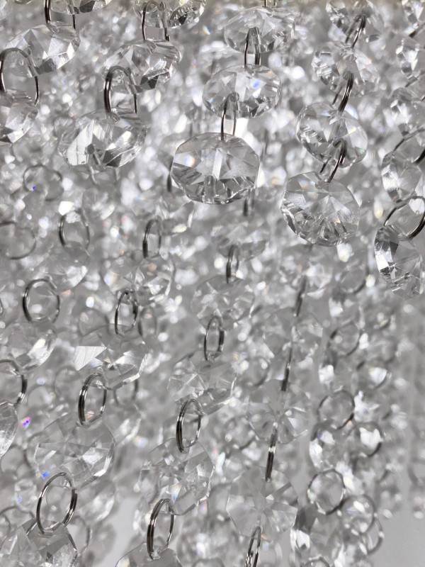 Светильник SPFD-IL.31896 РОМ/CHROME ` D150/H1200/1/E27/60W CRISTALLO (1)