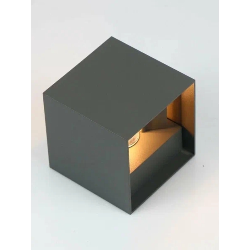 Фасадный светильник General GWL-G9-5-SQUARE-IP65 Графит Квадратный Лайтвэйв (1/20)