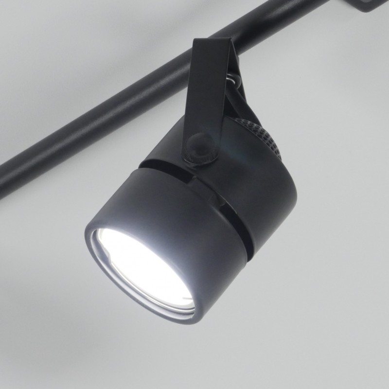 Светильник SPFD-IL.3629 BLACK D840/H200/4/MR16/50W без ламп DINO (1)