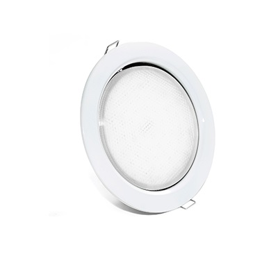 Ecola G70-H5 светильник белый встр. без рефл. 53x151 (кd135)