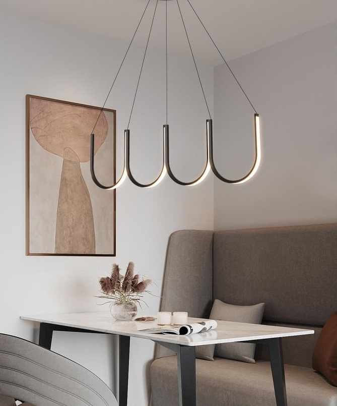 Светильник DZN-39516 ЧЕРНЫЙ ` D1200/H1500/4/LED/48W/4500K HEITO 24-08