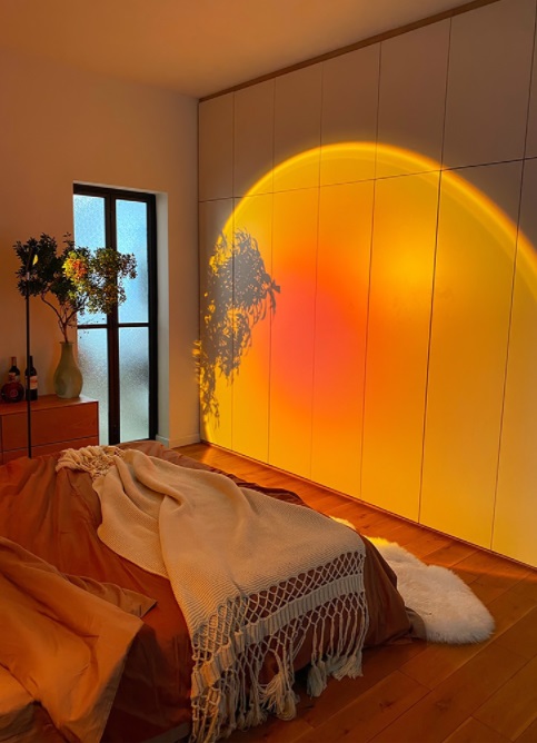 Светильник декоративный SPF-2121 "Свет заката" ` D600/H1600/1/LED/6W (1 в 2 коробках)