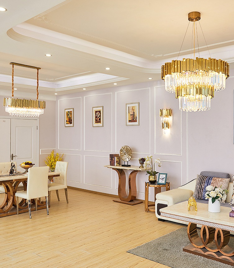 Светильник DZN-65273 ЗОЛОТО ` D250/H450/2/Е14/40W