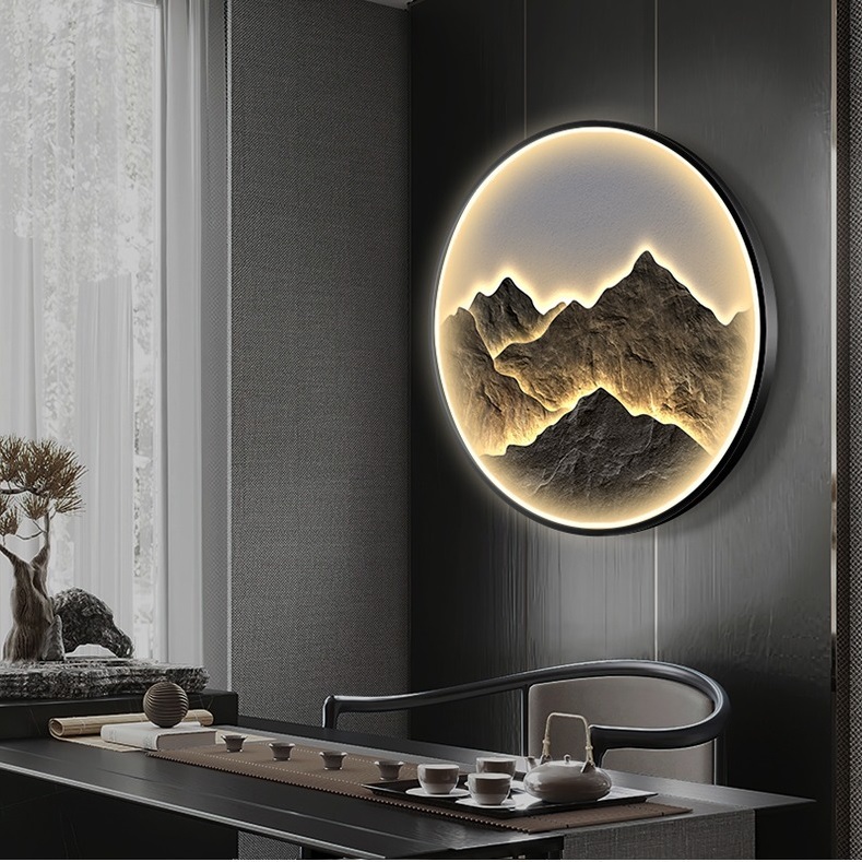 Светильник ElegantLight DZN-12514 ЧЕРНЫЙ ` D600/H40/1/LED/30W/4200K 24-09