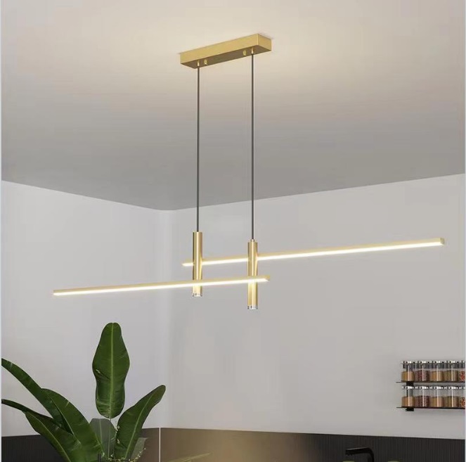 Светильник DZN-55210 ЗОЛОТО ` D1200/H1500/2+2/LED+GU10/.W/4000K DANTE