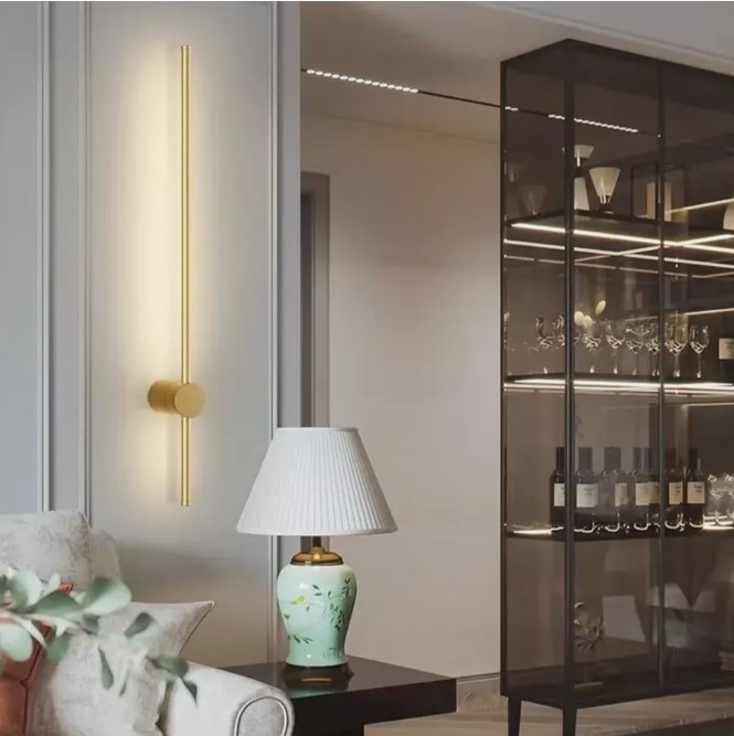 Светильник DZN-54937 ЗОЛОТАЯ БРОНЗА ` D1150/H70/1/LED/11W/4000K (1 из 2шт в кор)