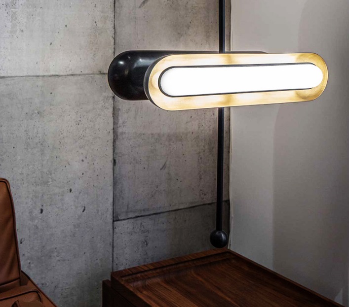 Светильник DZN3-1-17 BRONZE/БРОНЗА ` D350/H65/2/LED/20W