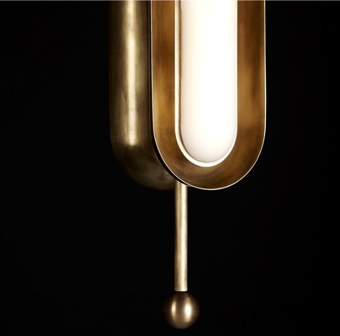 Светильник DZN3-1-17 BRONZE/БРОНЗА ` D350/H65/2/LED/20W